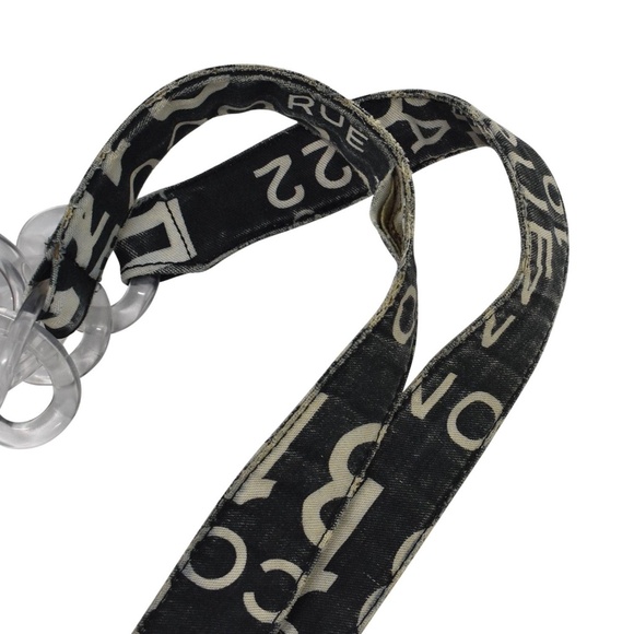 Chanel - "By Sea" - 31 Rue Cambon - Black Logo Canvas Tote Bag in Tie Dye Effect - Picture 8 of 13